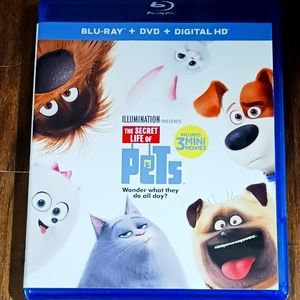 THE SECRET LIFE OF PETS on BLU-RAY + DVD